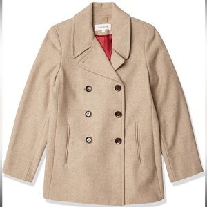Calvin Klein Women's Double Breasted Peacoat